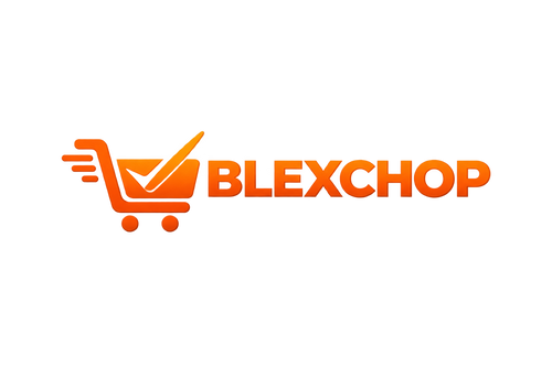 Logo em laranja com fundo transparente
